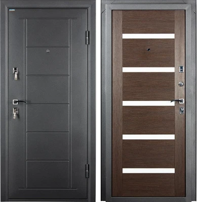 Дверь металлическая СТАЙЛ 2066/880/104 R/L